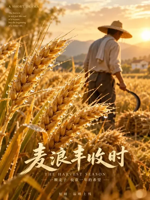 《麦穗金黄时》- 黑料不打烊年代记忆短剧封面 《麦穗金黄时》- 黑料不打烊年代记忆短剧封面