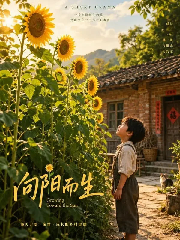 《老屋门前的向日葵》- 黑料不打烊亲情治愈短剧封面 《老屋门前的向日葵》- 黑料不打烊亲情治愈短剧封面